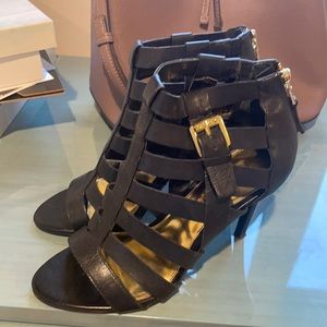 Ralph Lauren cage high heels
